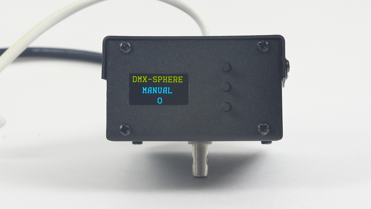 VJLight DMX Sphere - ​DMX привод для зеркального шара с регулировкой скорости и направления вращения. 