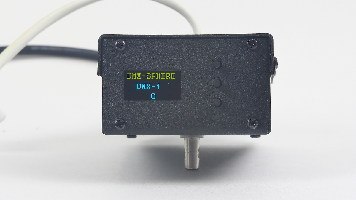 VJLight DMX Sphere - ​DMX привод для зеркального шара с регулировкой скорости и направления вращения. 